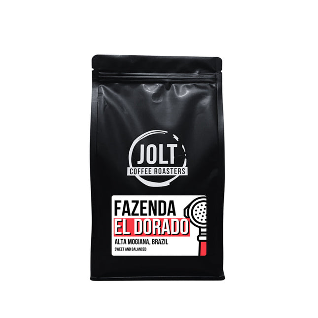 Ground coffee, Fazenda El Dorado, Brazil