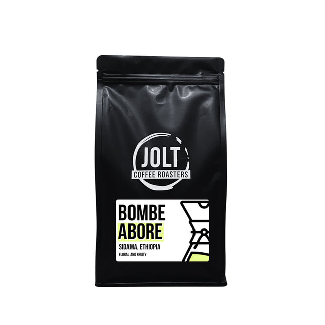 Ground coffee, Bombe Abore, Ethiopia