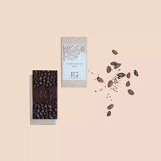 Tablet, dark chocolate, 100%, Madagascar, Chocolaterie RG