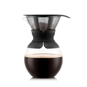 Image of Bodum Pour-Over coffee maker with permanent filter, 8 cups, 1 liter - 2