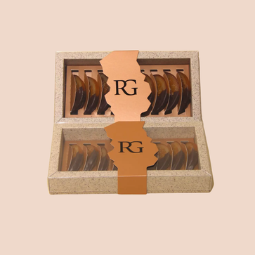 Image of Covered fruits, dark chocolate candied orange slices, 70%, Chocolaterie RG - 2