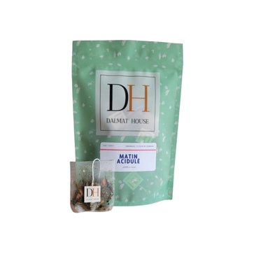 Image of Tea, green tea, Tangy Morning Pomegranate & Elderflower, Dalmat House (15 bags) - 1