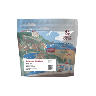 Image of Whole bean, Filter, Colombia, Almeisan, Unity Coffee - 1