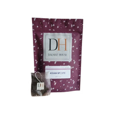 Thé, thé noir, India Assam BP CTC, Dalmat House (15 sachets)