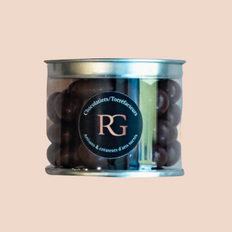 Chocobilles, chocolat noir, chocobilles noir, 70%, Chocolaterie RG