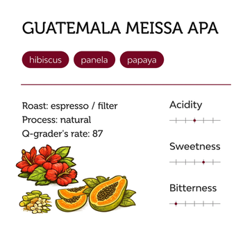 Image of Whole bean, Filter, Guatemala Meissa APA, Unity Coffee - 2