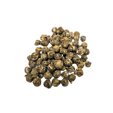Tea, green tea, China Organic Jasmine Dragon Pearls, Dalmat House (Loose Leaf)