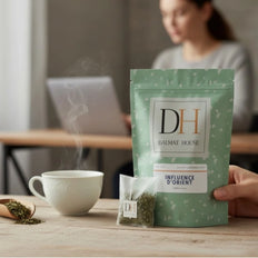 Tea, green tea, Oriental Mint Tea, Dalmat House (15 bags)