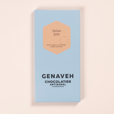 Tablet, Dark Chocolate - 75%, Belize, Genaveh