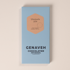 Tablet, Dark Chocolate - 75%, Venezuela, Genaveh