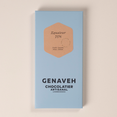 Tablet, Dark Chocolate - 75%, Ecuador, Genaveh