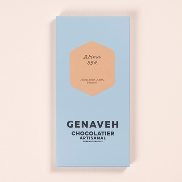 Image of Tablet, 85% Abinao Dark chocolate bar, Genaveh - 1