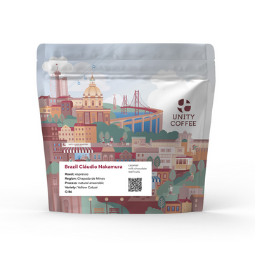 Image of Ganze Bohne, Espresso, Brasilien, Claudio Nakamura, Unity Coffee - 1