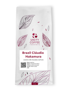 Whole bean, Espresso, Brazil, Claudio Nakamura, Unity Coffee