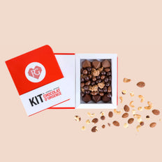 Coffret, chocolat noir & lait, kit d'urgence, Chocolaterie RG