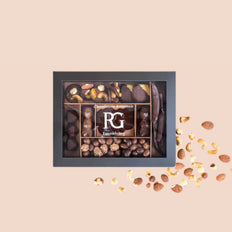 Coffret, dark & milk chocolate, coffret dégustation, Chocolaterie RG