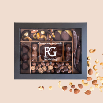 Image of Coffret, dark & milk chocolate, coffret dégustation, Chocolaterie RG - 1