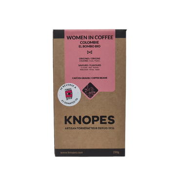 Image of Ground coffee, Women In Coffee, Colombia, Organic, Knopes - 1
