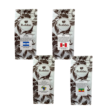 Image of Café en grain, coffret découverte Babbocaffè, 1Kg - 1