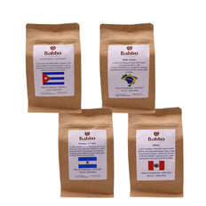 Whole bean, Babbocaffè discovery pack, 1Kg