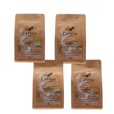 Whole bean, Cafeto discovery pack, 1Kg