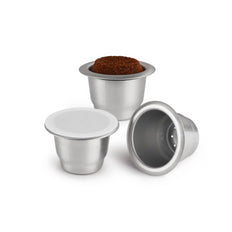 Caps'me reusable Nespresso® capsules - stainless steel for 1,000 use (3 units)
