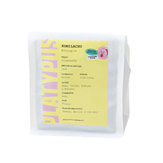 Café en grain, komilachu, Ethiopie, Platypus