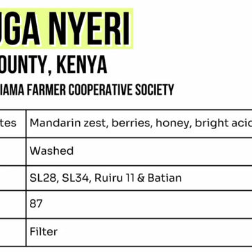 Image of Whole bean, Ichuga Nyeri, Kenya, Jolt - 2