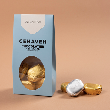 Image of Nougatines, milk chocolate, Genaveh - 2