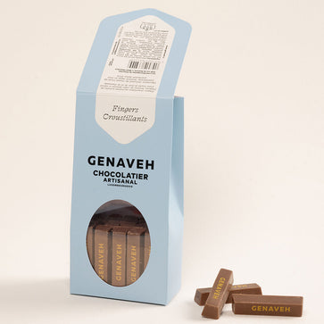 Image of Crunchy Salty Praliné Fingers, Genaveh - 3