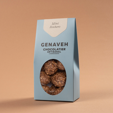 Image of Minis rochers, milk chocolate, Genaveh - 2