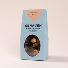 Mendiant, Dark milk or white chocolate, Genaveh