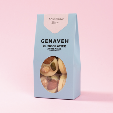 Image of Mendiant, Dark milk or white chocolate, Genaveh - 3