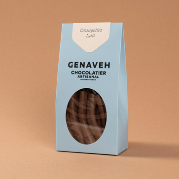 Image of Covered fruits, Candied oranges, dark or milk chocolate, Genaveh - 2