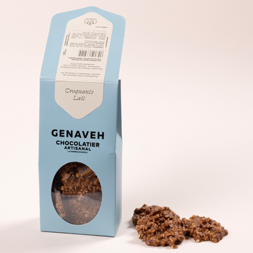 Image of Croquants, dark or milk chocolate, Genaveh - 4