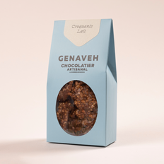 Croquants, chocolat noir ou au lait, Genaveh