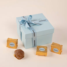 Covored fruits, candied chestnuts, Genaveh