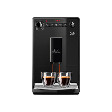 Melitta Purista Automatic Coffee Machine with Whisper-Quiet Cone Grinder