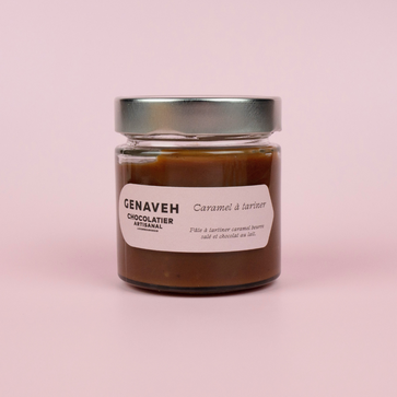 Image of Spread, Caramel spread - Salted Butter Caramel and Milk Chocolate, Genaveh - 1