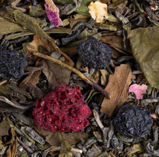 Thé, thé blanc bio, rose des bois, Teanayis