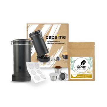 Image of Coffret Caps’me pour Nespresso® avec 250g de café de spécialité fraîchement torréfié - 1