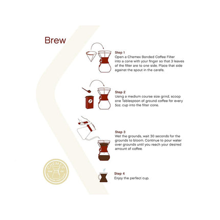 Chemex Paper Filter, 4-6 Cups