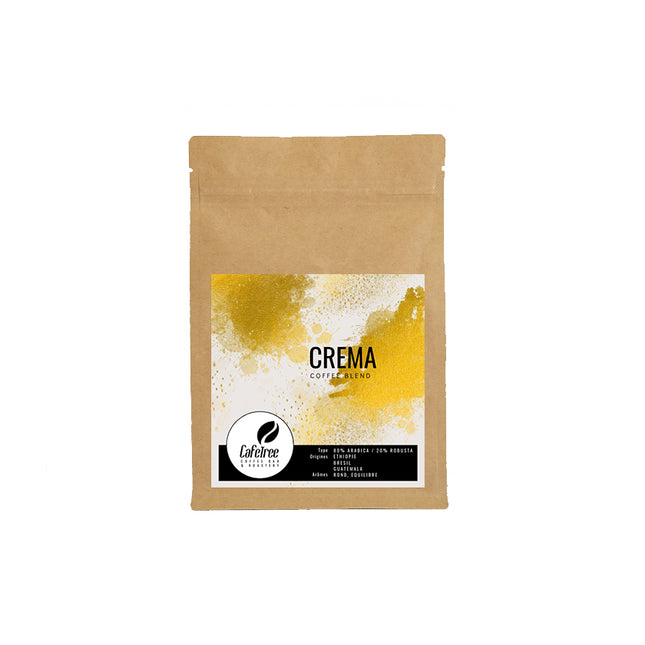 Ground coffee, Crema, CafeTree Blend