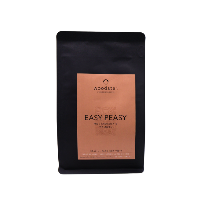 Ground coffee, Easy Peasy, Brazil, Woodster