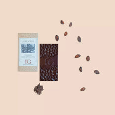 Tablet, dark chocolate, 75% Maliolio, Madagascar, Chocolaterie RG