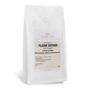 Image of Whole bean, Plaine Intense Coffee Blend, Plaine Café - 1