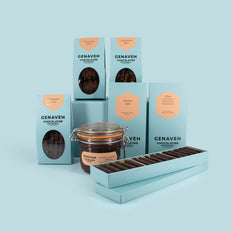 Coffret, Dark Chocolate, Vegan Gift Set, Genaveh
