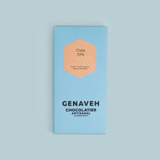 Tablet, Dark chocolate bar, 75% Cuban origin, Genaveh
