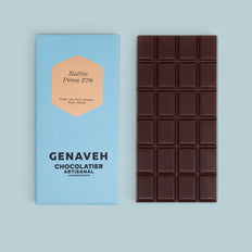 Tablet, Nativo 70% Dark Chocolate Tablet – Pure Peruvian Origin, Genaveh