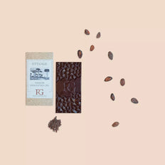 Tablet, dark chocolate, 75%, Madagascar, Chocolaterie RG